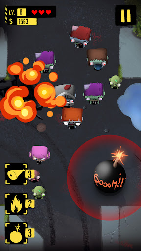 Android application Zombies VS Finger screenshort