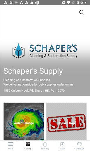Android application Schaper's Supply screenshort