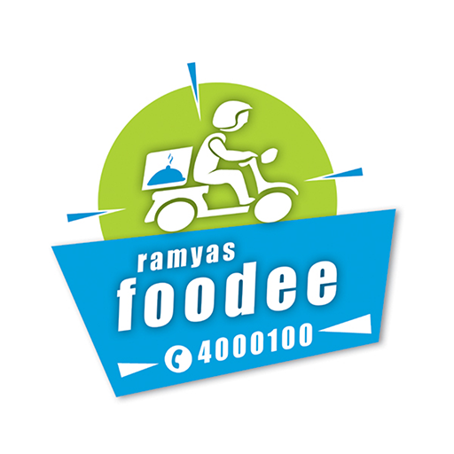 Ramyas Foodee logo