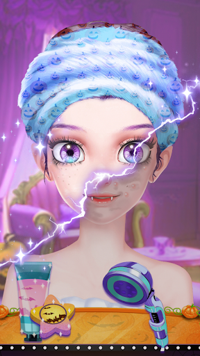 Android application Makeover Game: Halloween Style screenshort