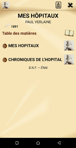 Android application Mes Hôpitaux - Paul Verlaine screenshort