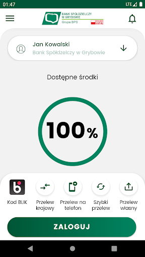 BSGrybow mobileNet Screen 3
