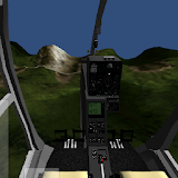 Helicopter simulator icon