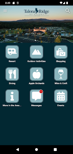 Screenshot of Talona Ridge RV Resort