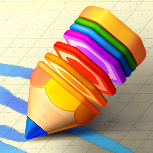 Pencil Jam: 3D Untangle Puzzle Logo