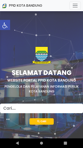 Android application PPID Kota Bandung screenshort