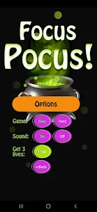 Focus Pocus - attention game