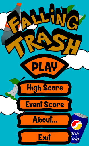 Android application Falling Trash screenshort