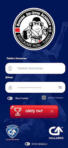 Android application Kimura BJJ Oran screenshort