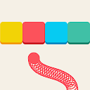 Rainbow Snake: Endless Switch Color Quest