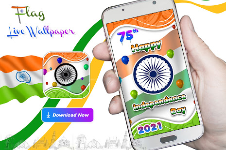 Indian Flag Live Wallpaper - Independence Day for PC / Mac / Windows   - Free Download 
