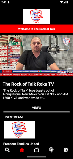 Android application The Rock of Talk screenshort
