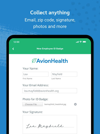 Screenshot of Formstack Go - Offline Forms