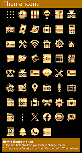 Golden Horseshoe Theme +HOME ekran görüntüsü