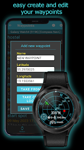 Captura de Pantalla 3 Compass Navigation (Wear OS) android