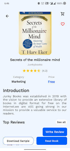 Granth - eBook Flutter App Screen 3
