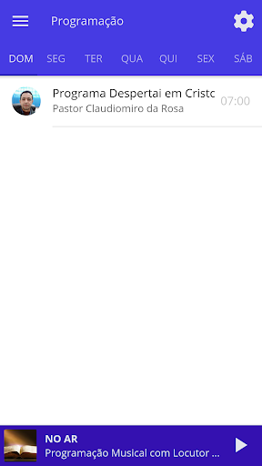 Web Rádio Despertai em Cristo Screen 2
