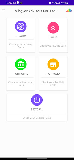 Android application Vibgyor Equity screenshort