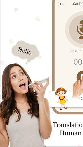 Cat Voice Language Translator Screen 2