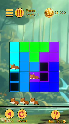 Android application Forest Foxes screenshort