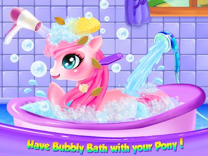 Princess Pony Beauty Makeover  Unicorn Salon Apk Download 5