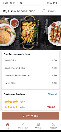 Raj Fish and Kebab House Screen 2