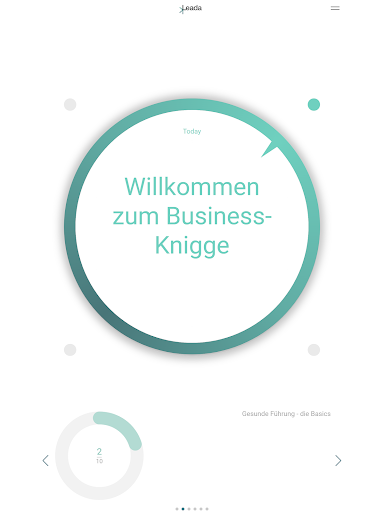 Android application Leada screenshort