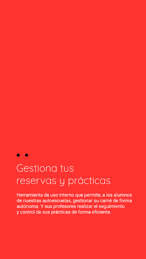 Android application Autoescuela Ferran screenshort