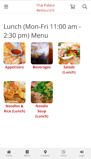 Thai Palace Restaurant Screen 2