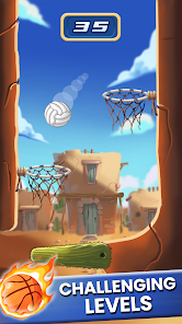Captura 18 Basket Champ: Catch Basketball android
