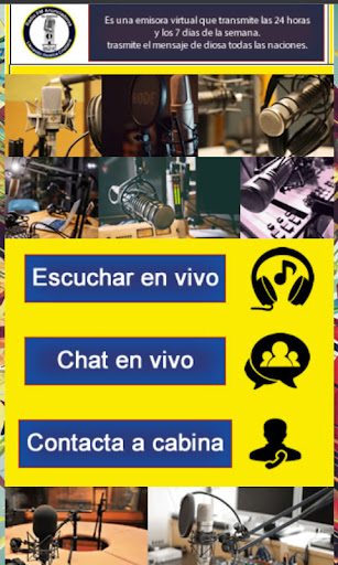Android application Cunen Radio FM Anunciadores HD screenshort