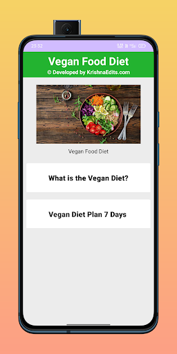 Vegan Food Diet Plan