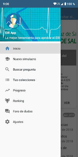 EIR App Enfermería Screen 2