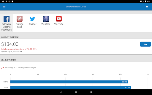 Screenshot of DEC Connect