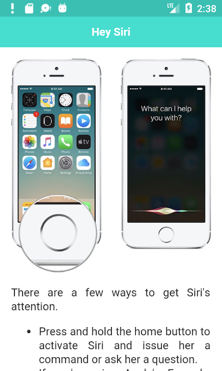 Commands and Tips for Siri - 1.4 - (Android)