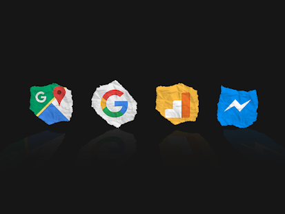 Snímek obrazovky Paper - Icon Pack