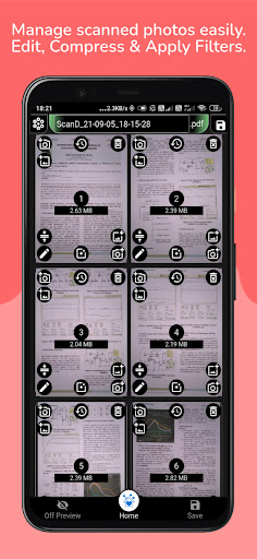 ScanD : Document Scanner Screen 3