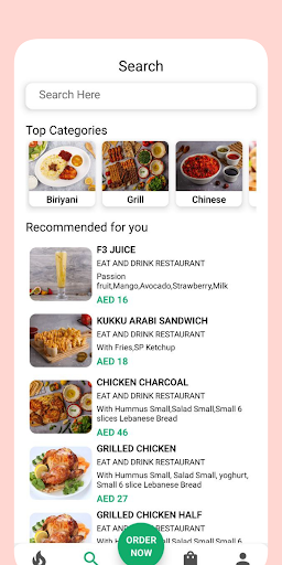 Eat and Drink Screen 2