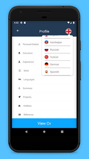 Resume Maker Screen 3