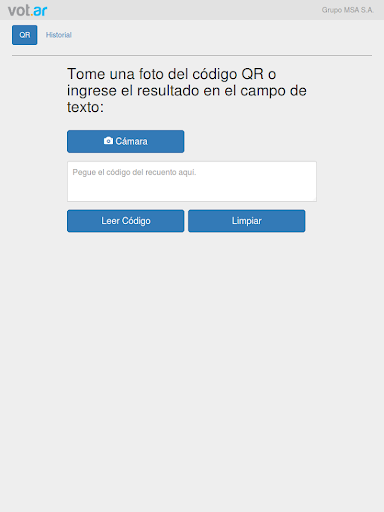 Android application Fiscales Salta 2019 screenshort