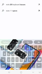 Redmi note 11 pro keyboard