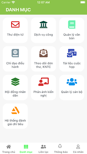 Điều hành thông minh Thanh Hoá Screen 2