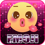 Emoji Love Stickers for Chatting Apps(Add Sticker) icon