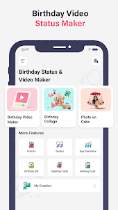 Birthday Video Status Maker