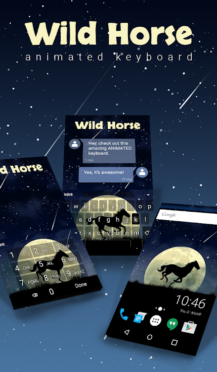 Wild Horse Animated Keyboard - 5.10.45 - (Android)