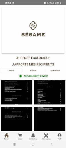 Le sesame Screen 3