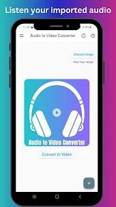 Audio to Video Converter