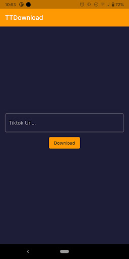 Android application TTDownload screenshort