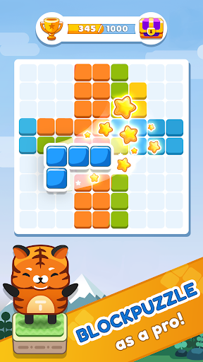 Android application 81 Tiles - Color Block Puzzle screenshort