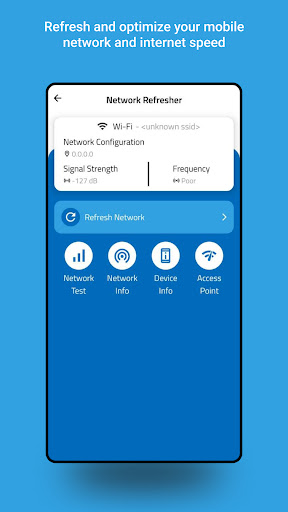 Android application Auto Signal Network Refresher screenshort